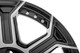 Ford Bronco Black Machined Gun Metal One-Piece 89 Series Wheel 20x10 | 6x5.5 by Rough Country